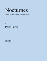 NOCTURNES for Oboe, Violin, Viola and Cello P.O.D cover Thumbnail